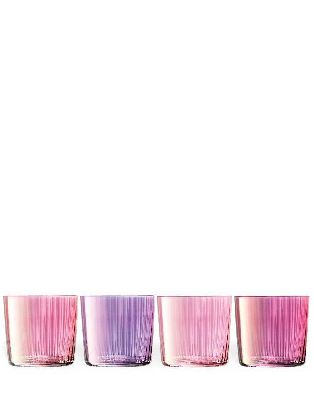 LSA INTERNATIONAL GEMS TUMBLER GLASSES (SET OF FOUR)