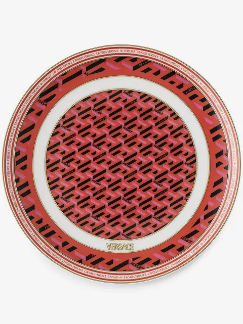 Versace x Rosenthal La Greca Signature bread plate (17cm)