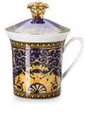 Versace Medusa porcelain lid mug - Multicolour