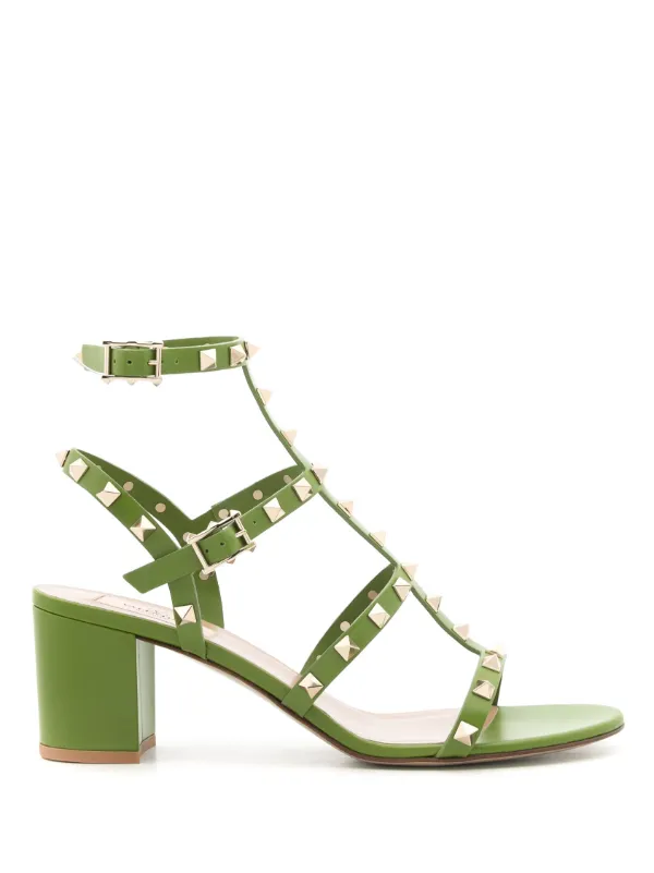 Valentino 60mm rockstud leather on sale sandals