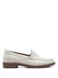Sarah Chofakian Rive Gauche leather loafers - Grey