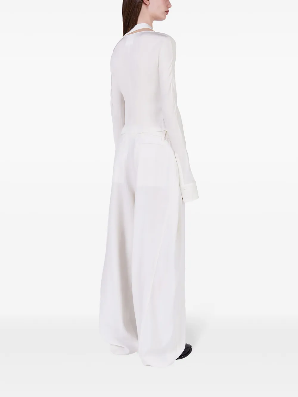 Stella McCartney Asymmetrische rok Wit