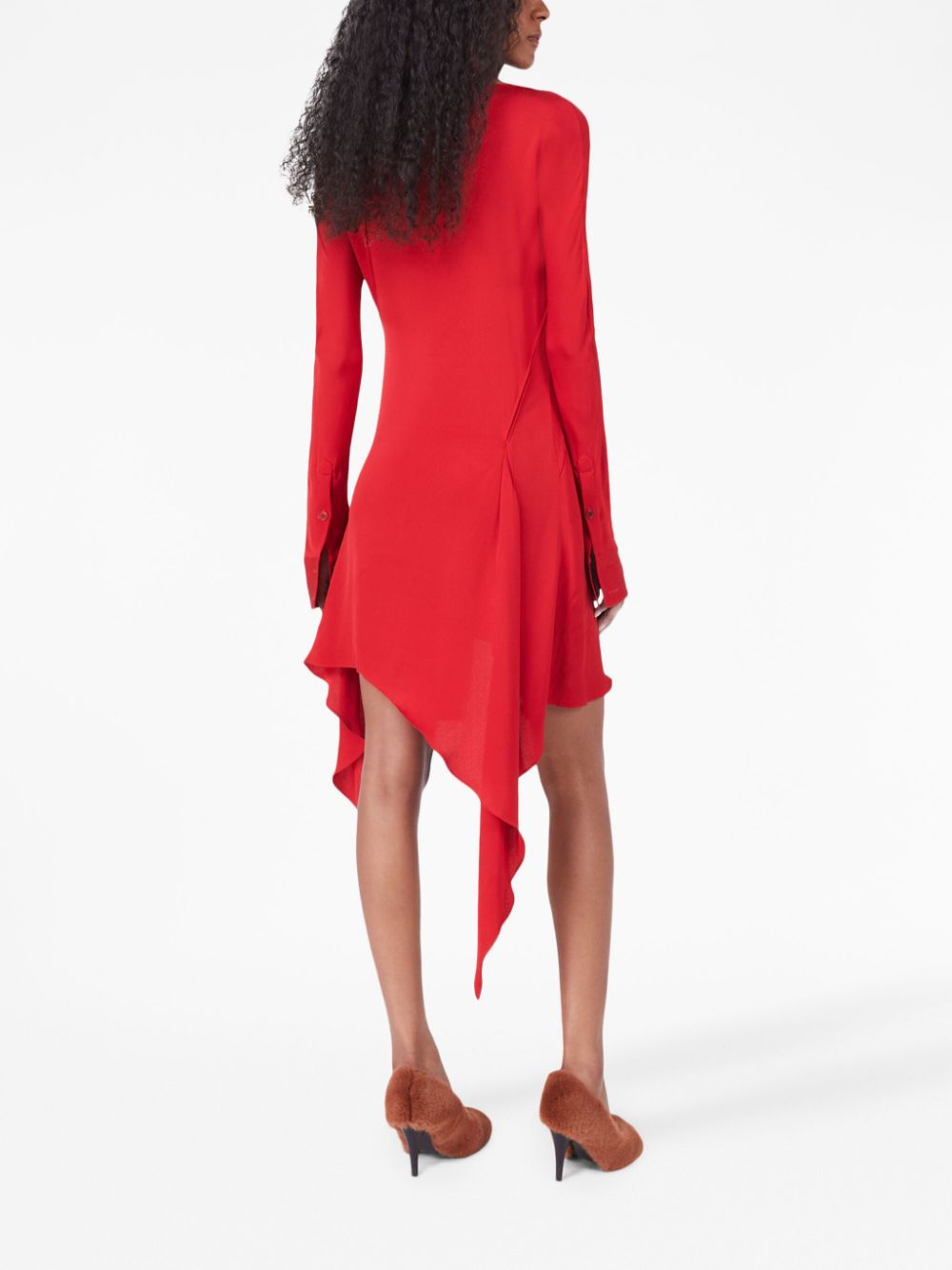 Stella McCartney asymmetric-seam cut-out dress Women