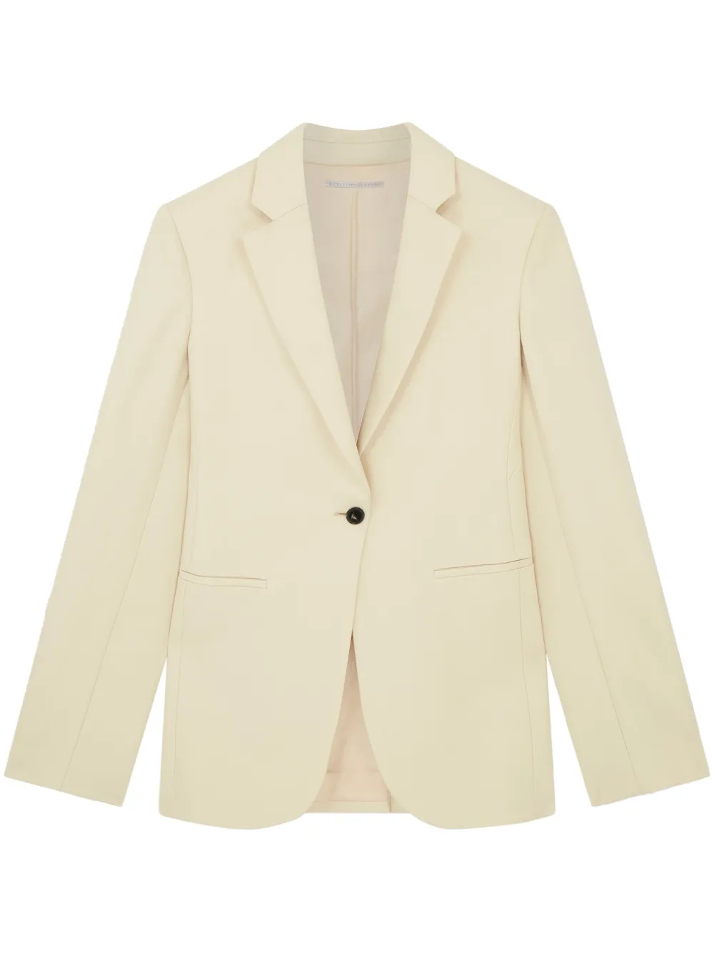 STELLA MCCARTNEY SLIM-CUT SINGLE-BREASTED BLAZER