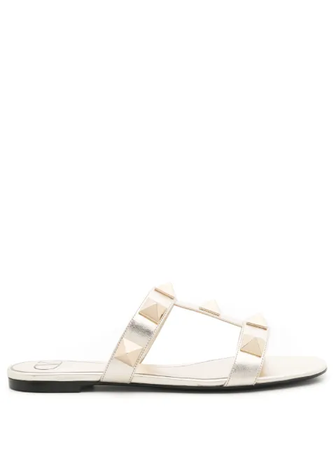 Valentino Garavani Sandália Roman Stud com abertura frontal