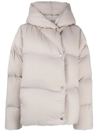 Canada Goose Rhoda Hooded Puffer Jacket Grey FARFETCH SG