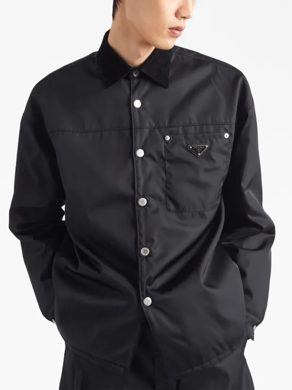 Prada Re-Nylon Gabardine Shirt - Farfetch