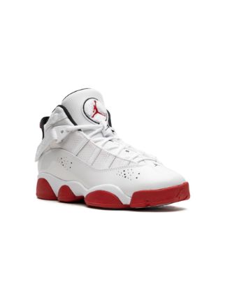 Jordan 6 cheap rings red kids