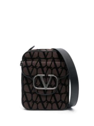 Valentino Garavani debossed-logo Shoulder Bag - Farfetch