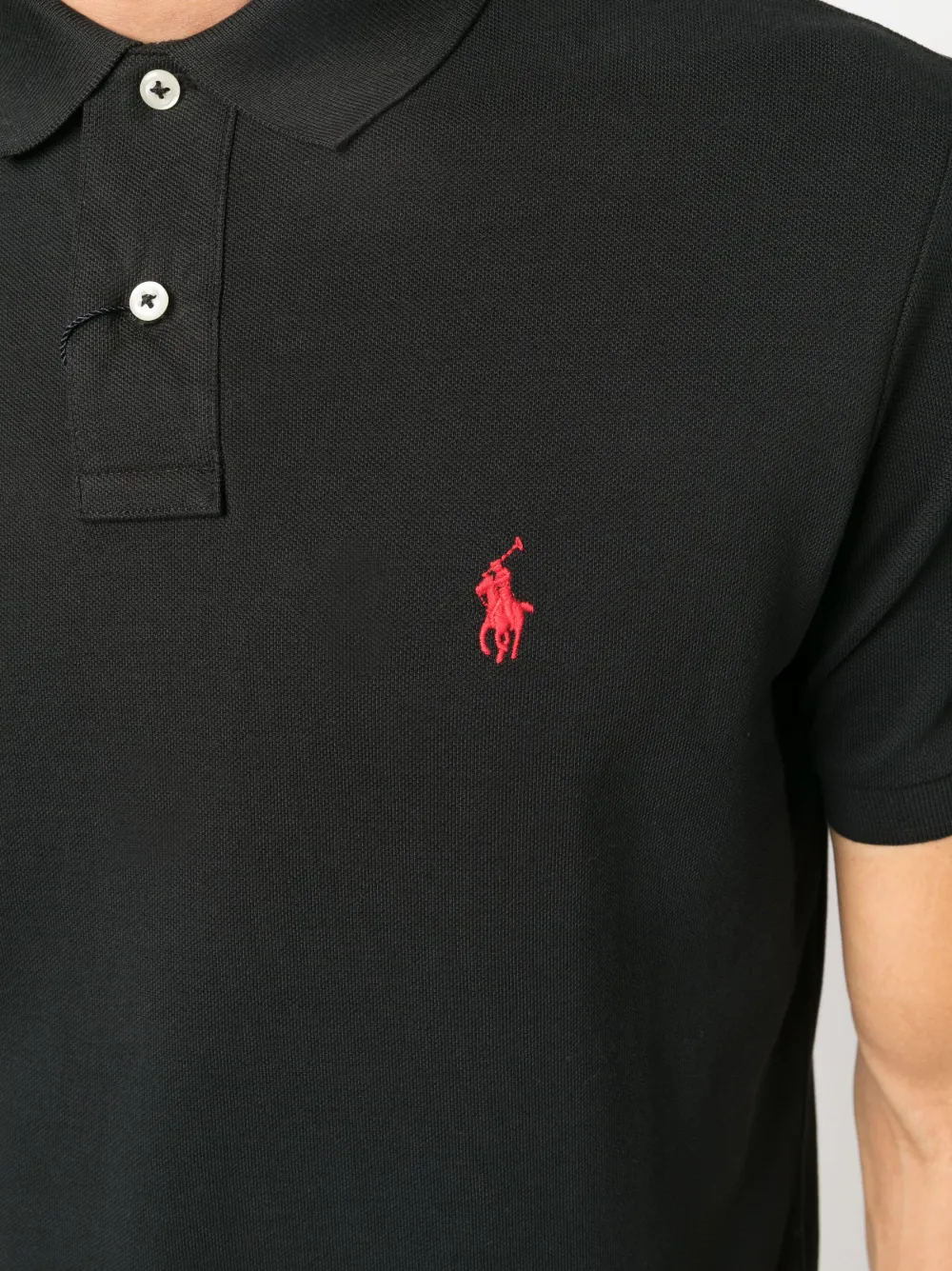 Polo Ralph Lauren Embroidered Logo Polo Shirt - Farfetch