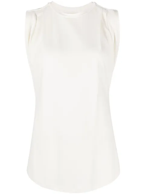 Michael Michael Kors pleat-detailing tank top