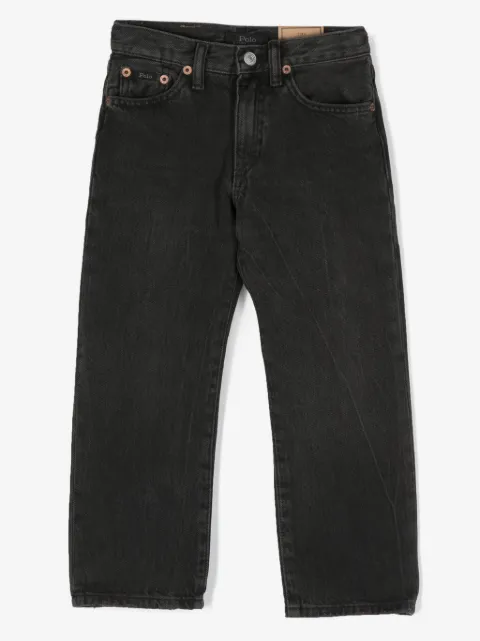 POLO RALPH LAUREN KIDS mid-rise straight-leg jeans