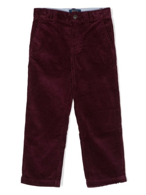 Ralph Lauren Kids straight-leg corduroy trousers