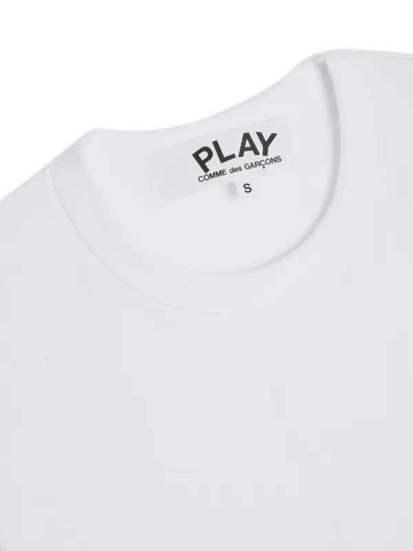 Comme des garcons white t clearance shirt