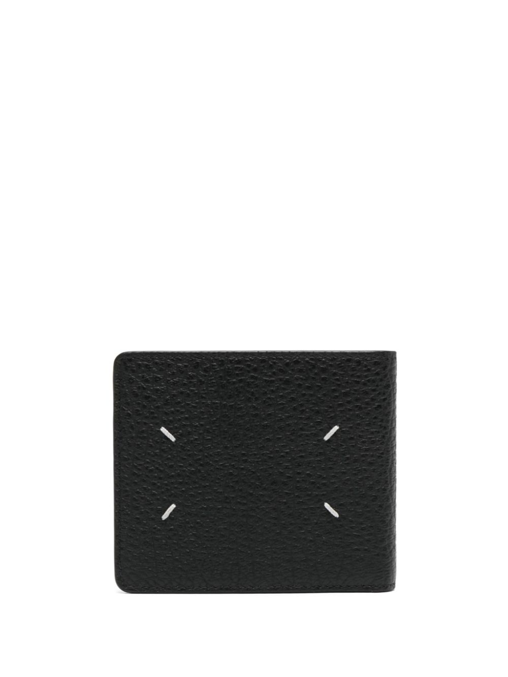 Maison Margiela four-stitch bi-fold wallet - Zwart