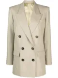 ISABEL MARANT Nevimea double-breasted blazer - Neutrals