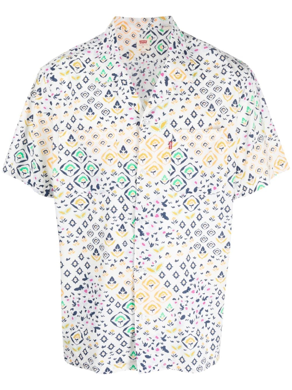 Image 1 of Levi's abstract-print short-sleeve shirt
