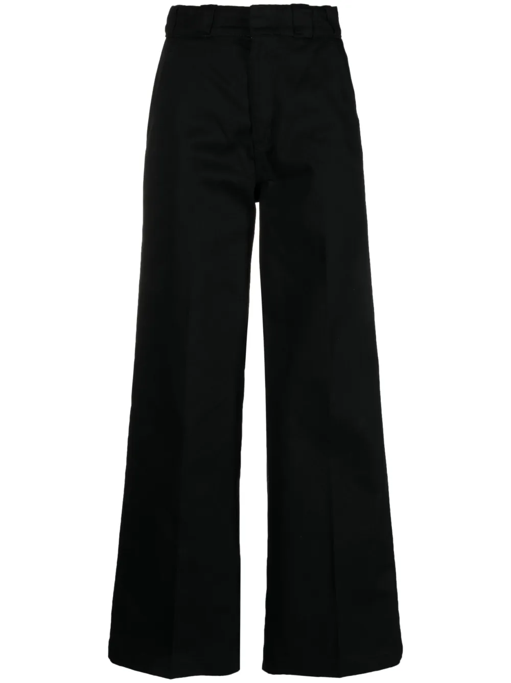 DICKIES ストレートパンツ - ブラック