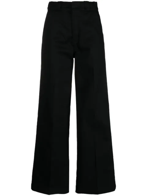 DICKIES logo-patch straight-leg trousers