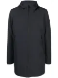 Peuterey Giolita logo-patch hooded jacket - Blue