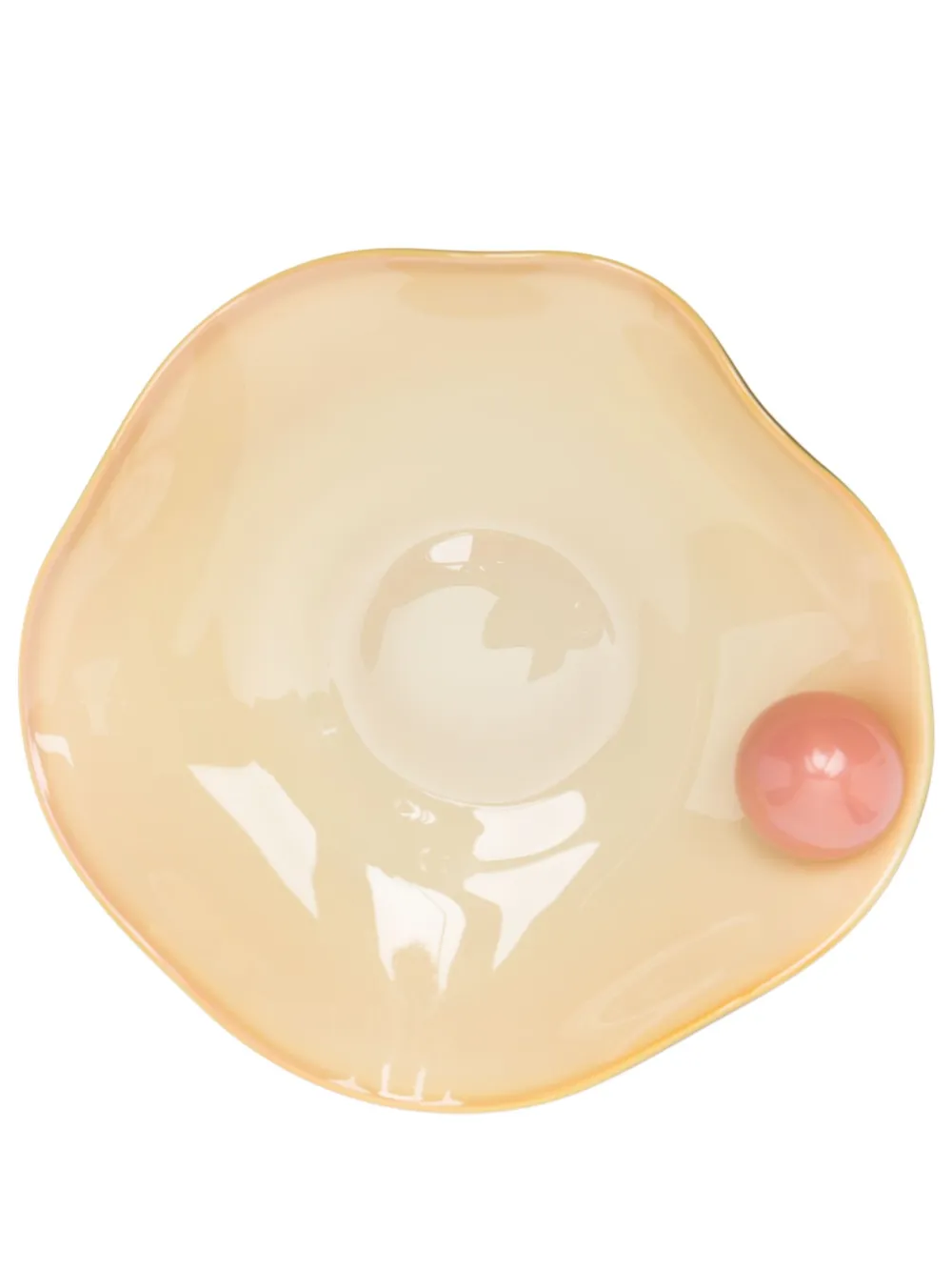 Helle Mardahl Bon Bon breakfast plate | Yellow | Image 1