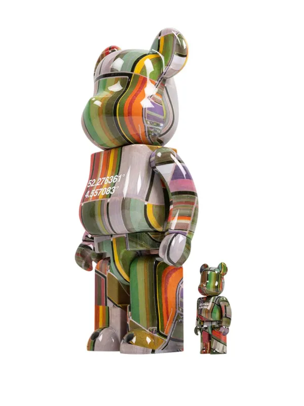 【 開梱 設置?無料 】 Benjamin x TOY MEDICOM Grant 100 BE@RBRICK Lisse Overview キューブリック、ベアブリック