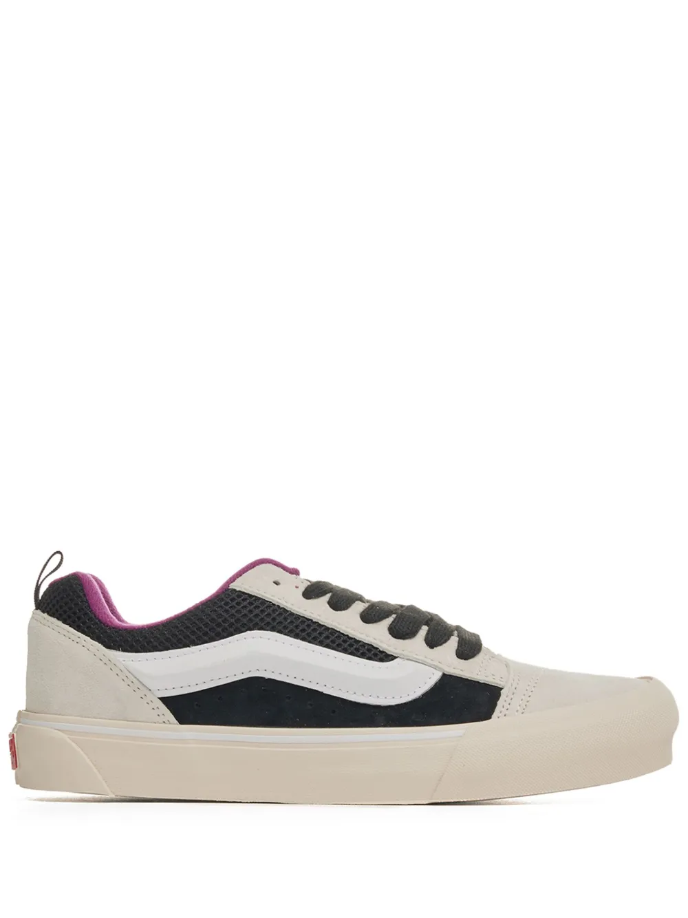 Vans Knu Skool Vlt Lx Devil's Details Panelled Sneakers In Black