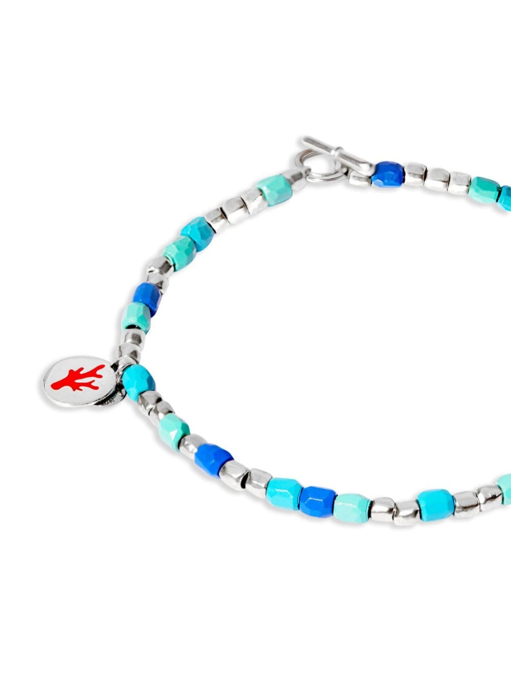 Dodo Granelli bead-chain mini bracelet - Blauw