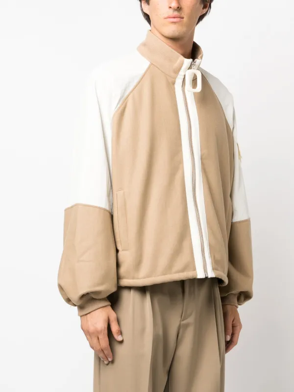 JW Anderson colour-block zip-up Bomber Jacket - Farfetch