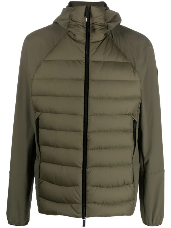 Moncler logo-patch Padded Hooded Jacket - Farfetch