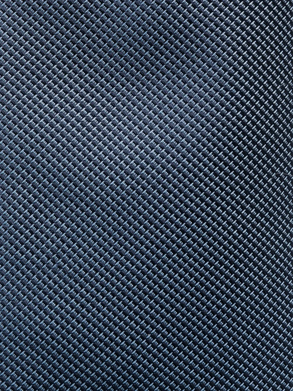 BOSS geometric-pattern tie - Blauw