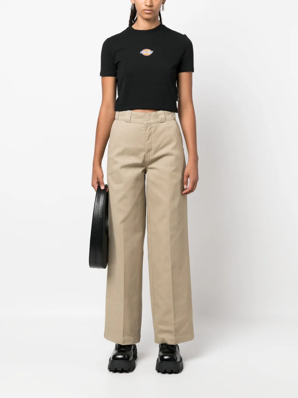 DICKIES Straight broek Beige