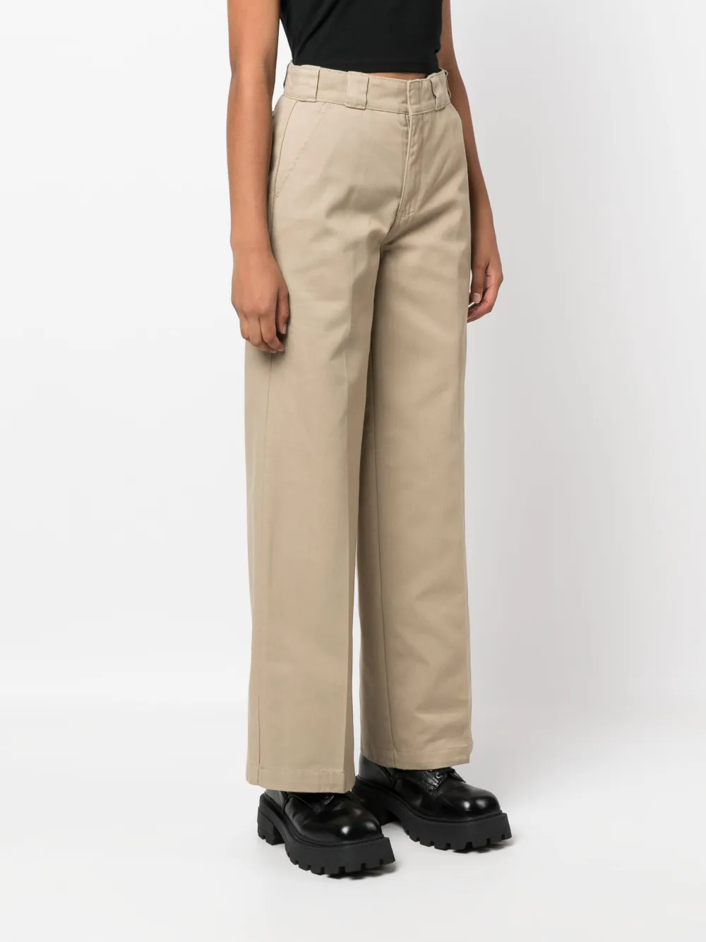 DICKIES Straight broek Beige