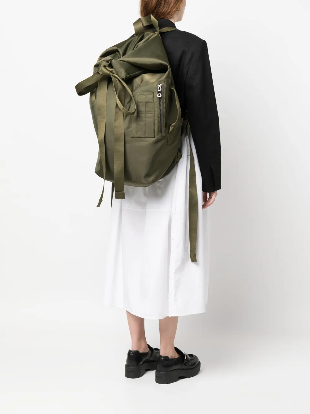 Simone Rocha Grote rugzak - Groen