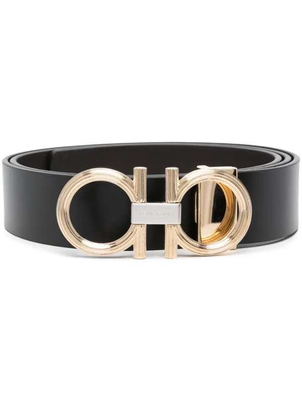 Ferragamo Gancini Leather Belt Farfetch