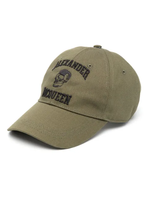 Alexander McQueen embroidered-motif baseball cap Men