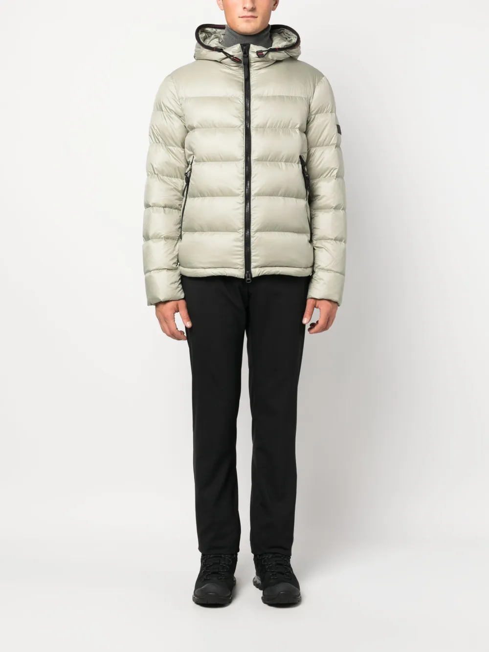 Peuterey Honova hooded down jacket - Groen