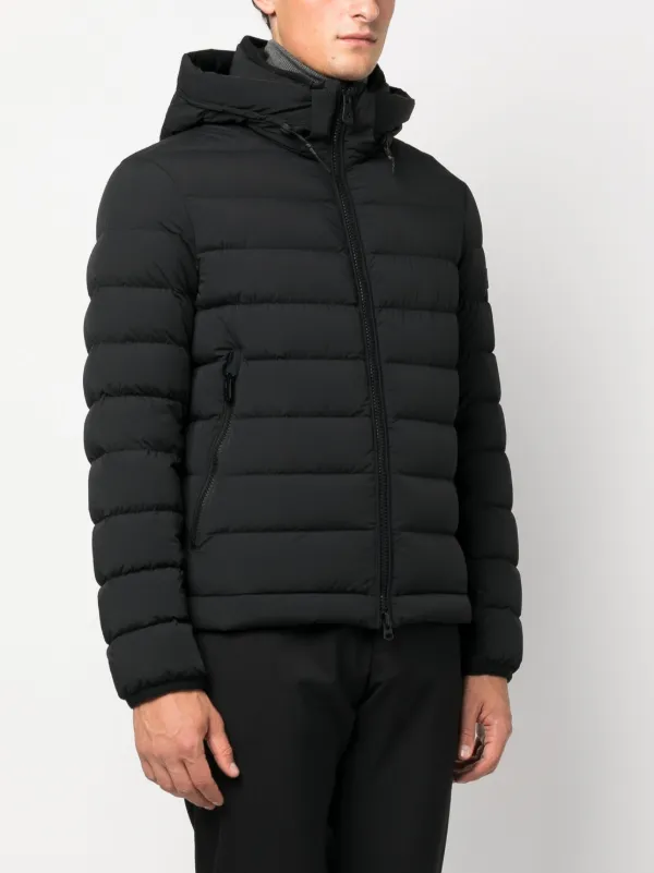 Peuterey Boggs フーデッド パデッドジャケット | ブラック | FARFETCH JP