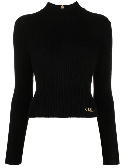 Michael Michael Kors high-neck chunky-knit jumper