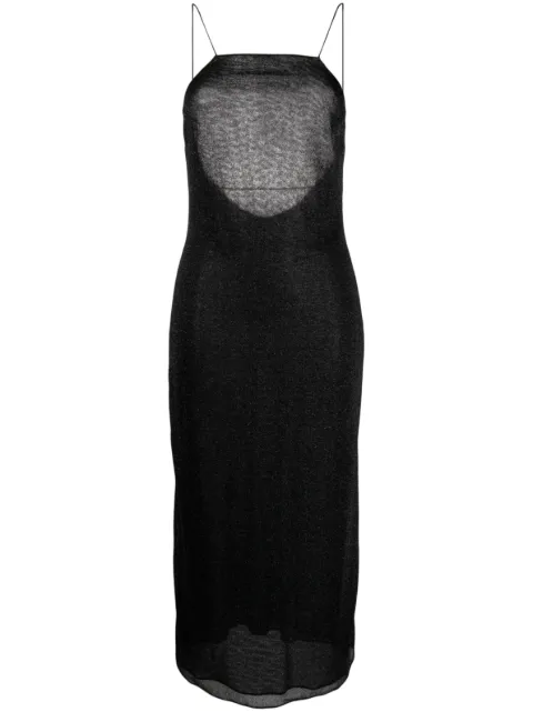 Oséree Lumière lurex maxi dress