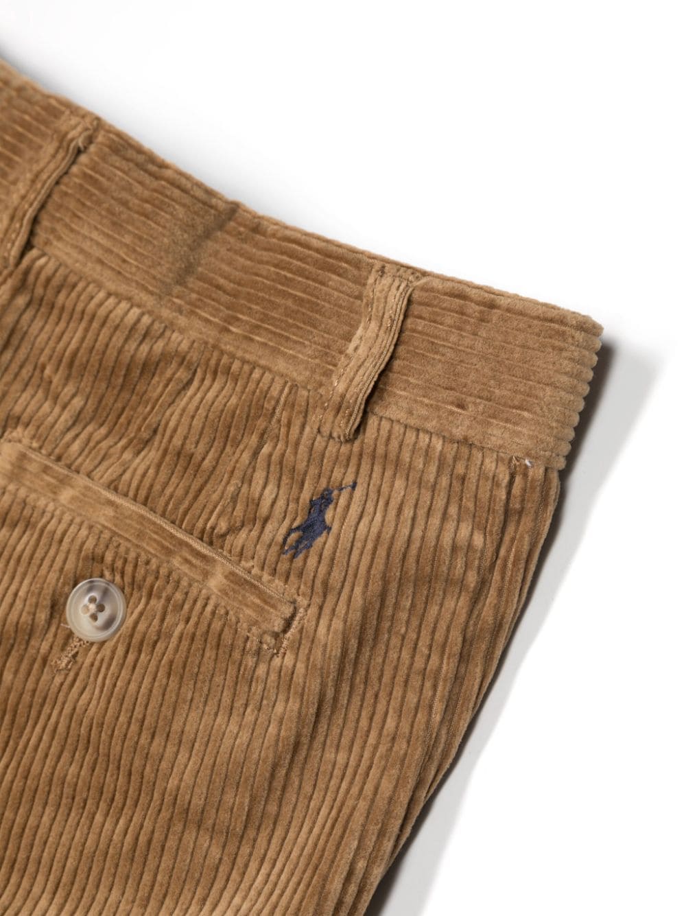 Shop Ralph Lauren Bedford Corduroy Cotton Trousers In Brown