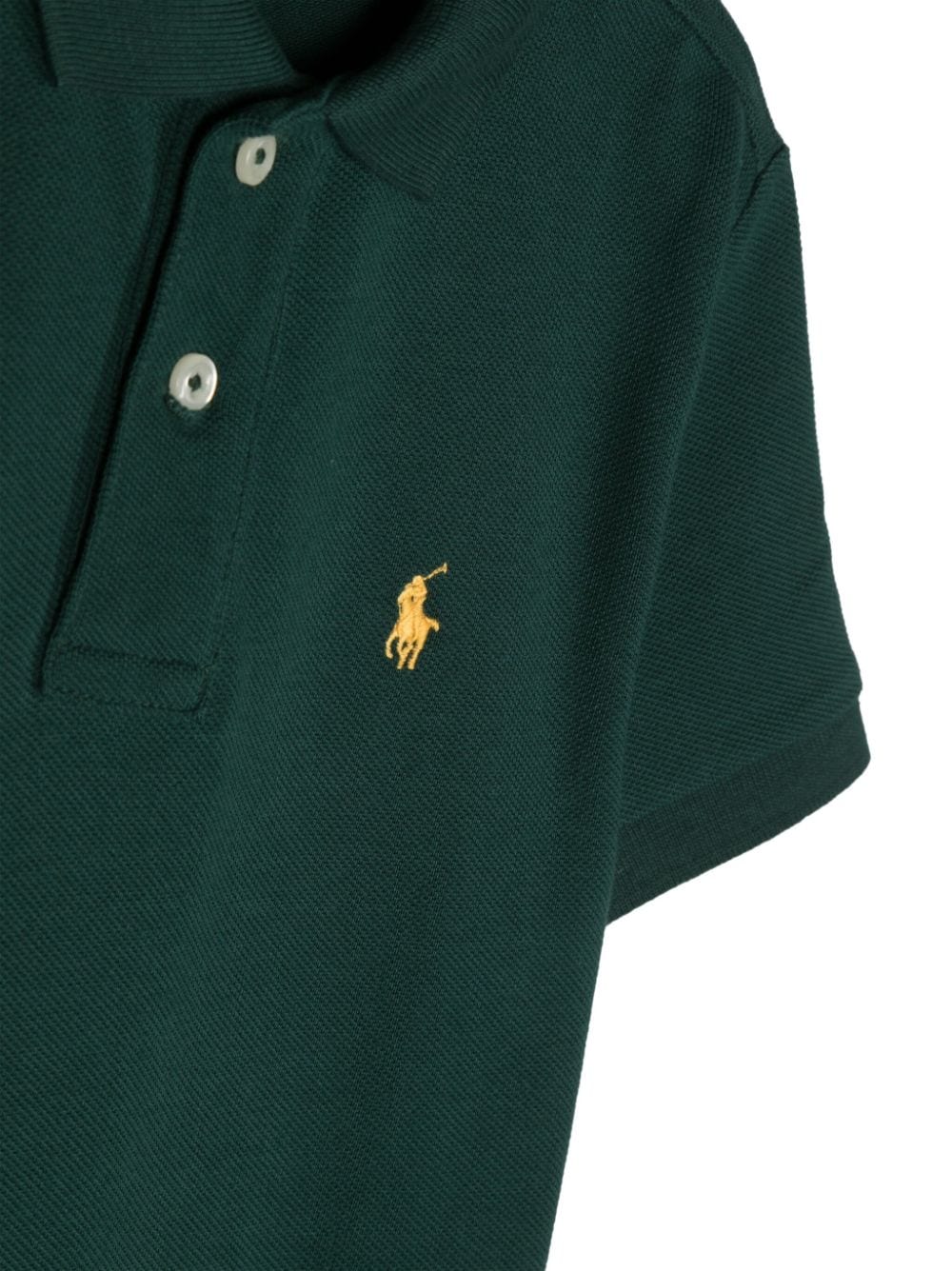 Shop Ralph Lauren Polo Pony Cotton Polo Shirt In Green