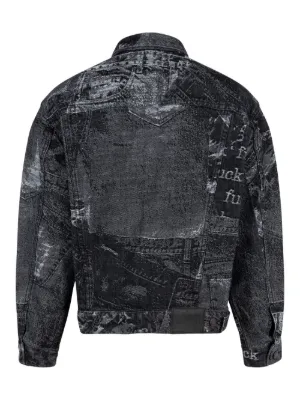 Supreme Archive Denim Trucker Jacket | Black | FARFETCH BH