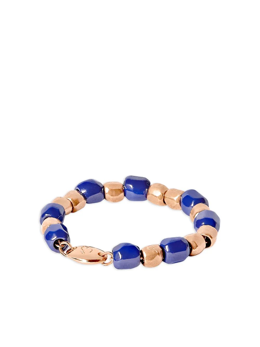 Dodo 9kt roségouden ring - Roze