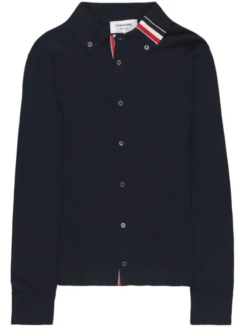 Thom Browne cárdigan con motivo de rayas RWB