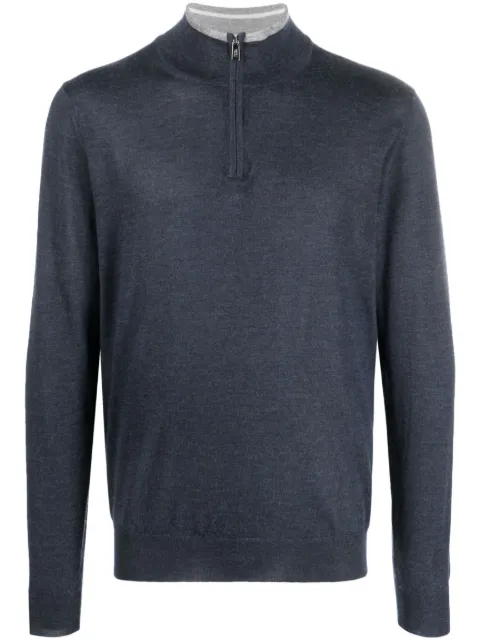 Fedeli Favonio Pullover mit Reißverschluss