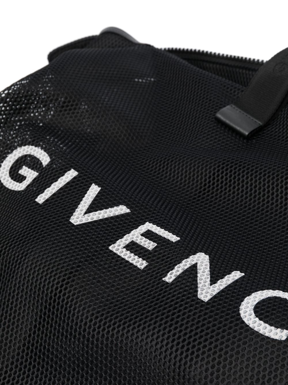 Shop Givenchy G-shopper Mesh Tote Bag In Schwarz