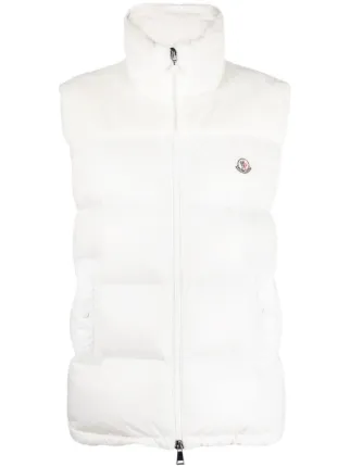 Moncler Lempa ダウンベスト | ホワイト | FARFETCH JP