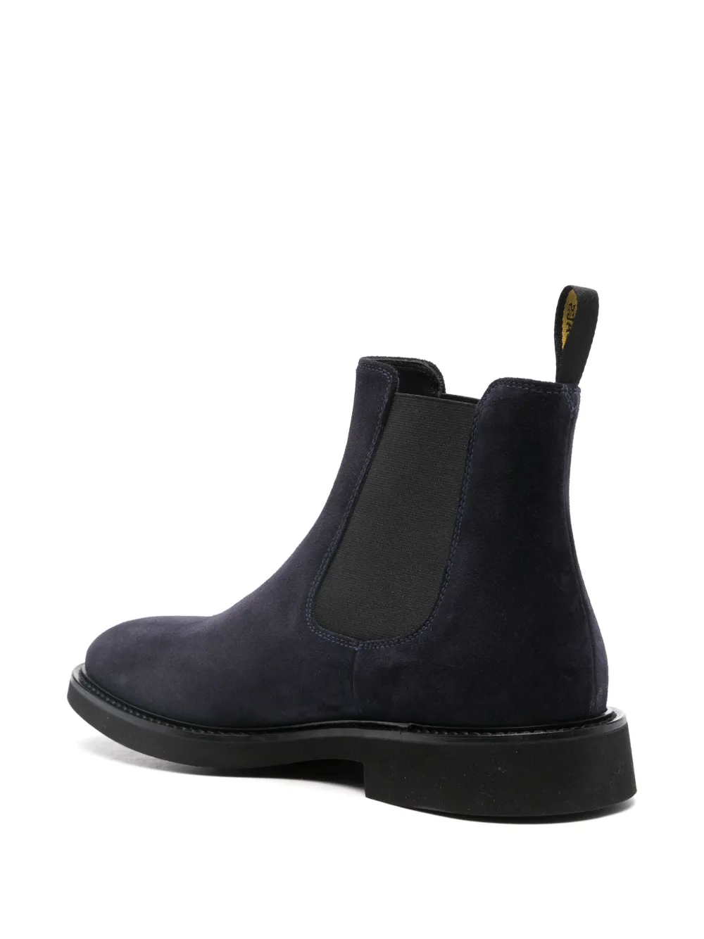  Doucal's Almond-toe Suede Chelsea Boots - Blue 