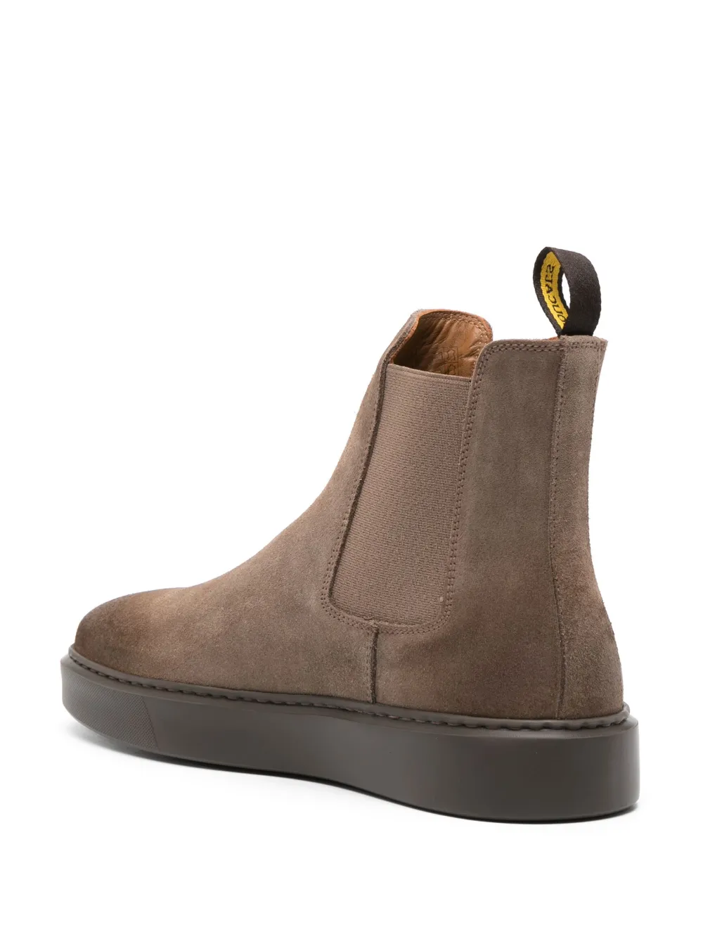 Shop Doucal's Suede Chelsea Ankle Boots In Brown